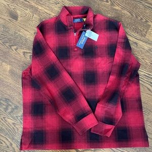 Ralph Lauren Polo mens XL 3/4 zip